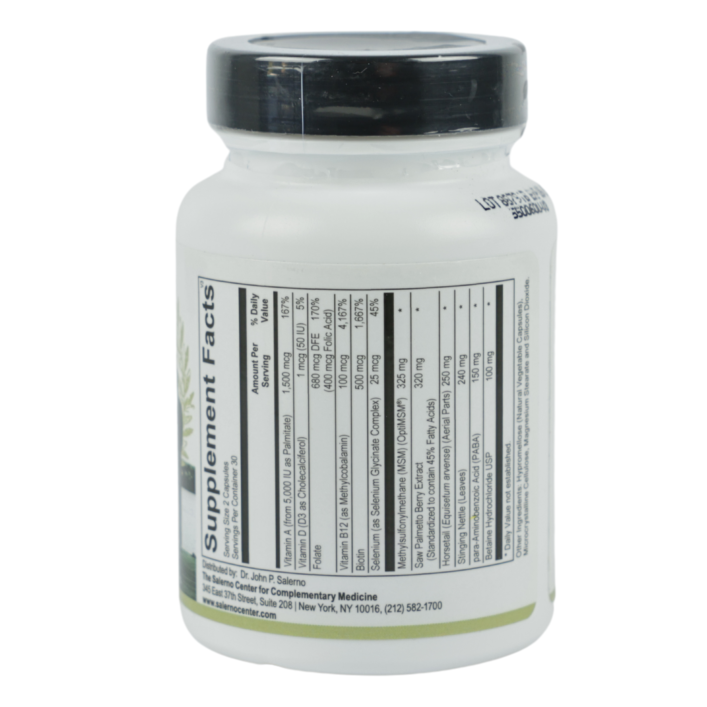 Hair, Skin and Nails Factor Supplement Facts