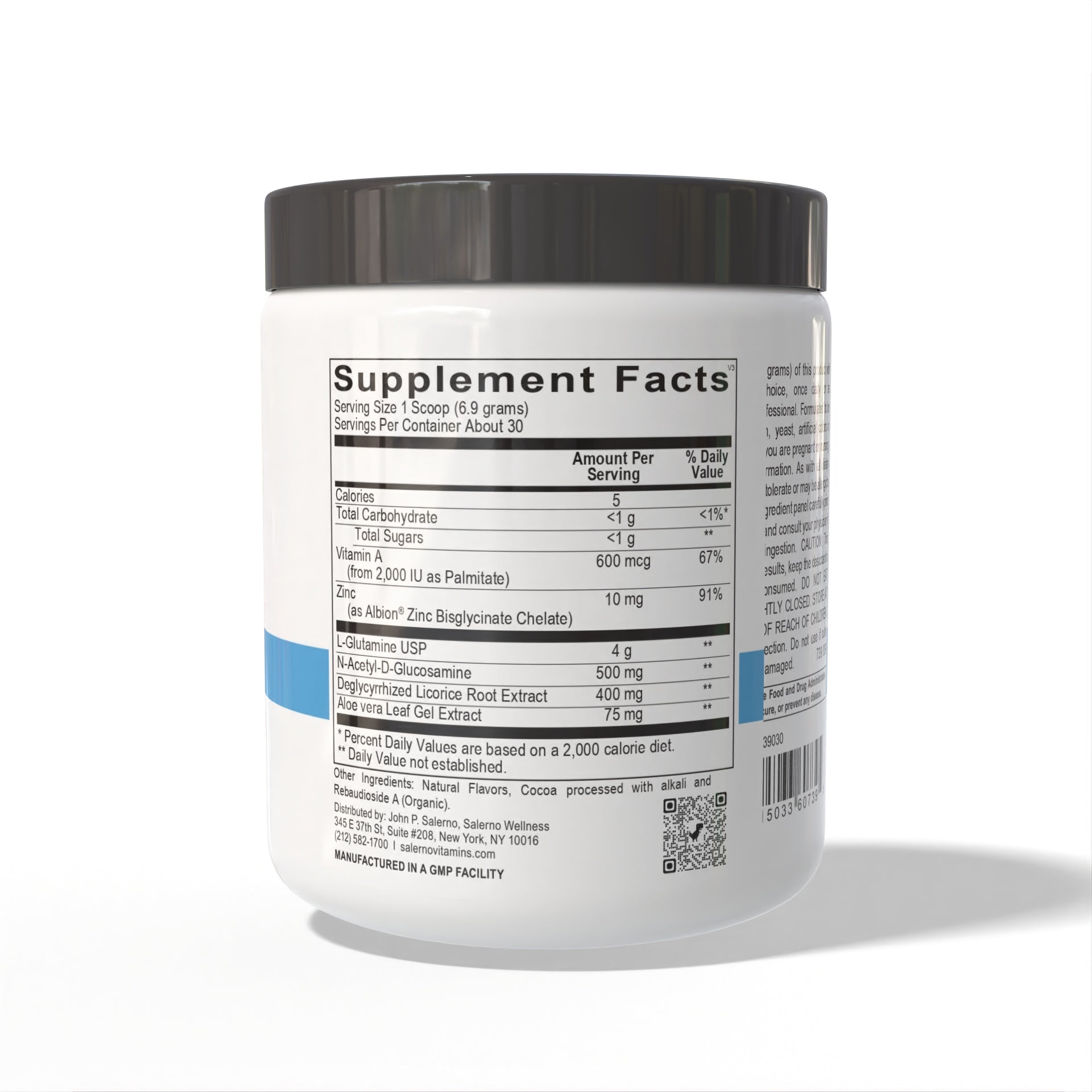 Supplement Facts - GI Factor Dietary Supplement - Dr. John P. Salerno
